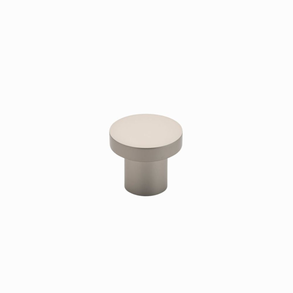 Brushed nickel cabinet knobs for coastal and contemporary interiors