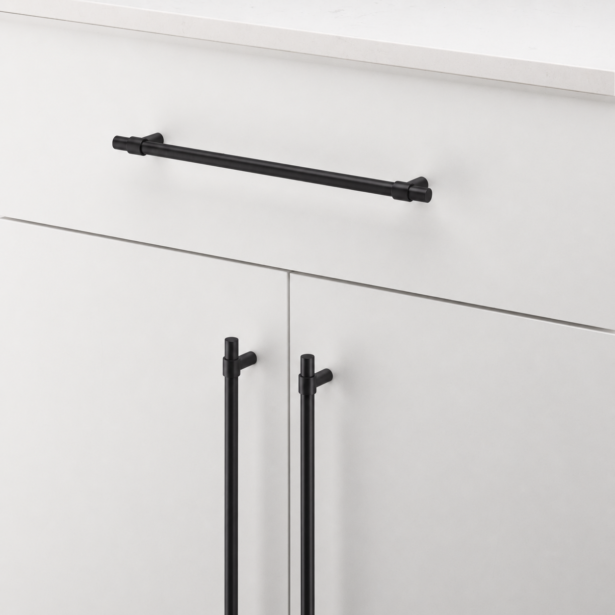 Helsinki Cabinet Pull | Matt Black