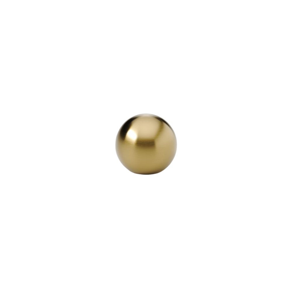 Puerto Cupboard Knob | Brushed Gold PVD