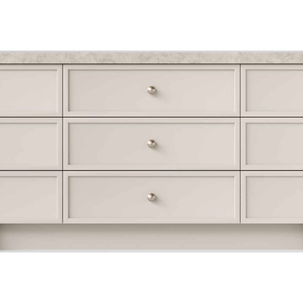 Puerto Cupboard Knob | Satin Nickel